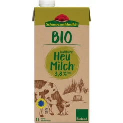 Bio Haltbare Heu Milch 3,8% 1L