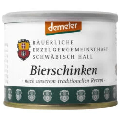 Erzeugergemeinschaft Schwäbisch Hall Demeter Bio-Bierschinken 200G