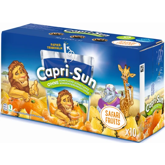 Safari Fruits 10x 0,2L 3 Safari Fruits 10x 0,2L