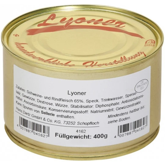 Lyoner 400G 3 Lyoner 400G