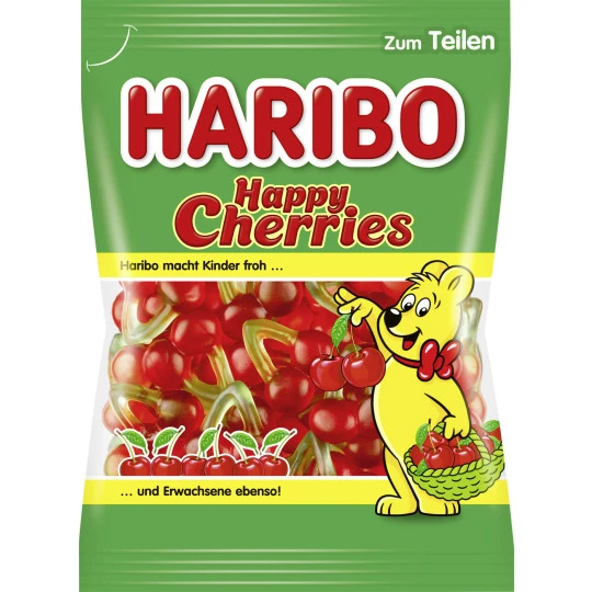 Haribo Happy Cherries 175G 3 Haribo Happy Cherries 175G