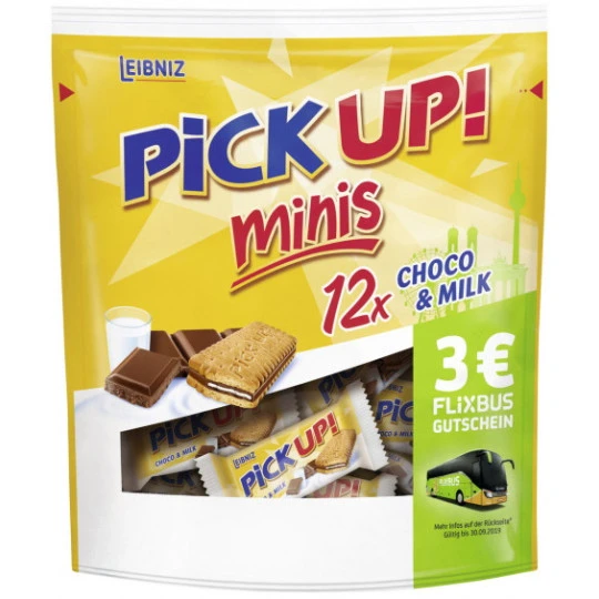 Pick UP! Mini Choco & Milk 127G 3 Pick UP! Mini Choco & Milk 127G