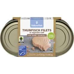 Thunfisch Filets In Eigenem Saft 200G