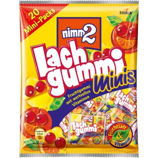 Lachgummi Minis 210G 3 Lachgummi Minis 210G