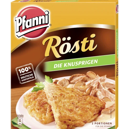 Kartoffel-Rösti Die Knusprigen 400G 3 Kartoffel-Rösti Die Knusprigen 400G