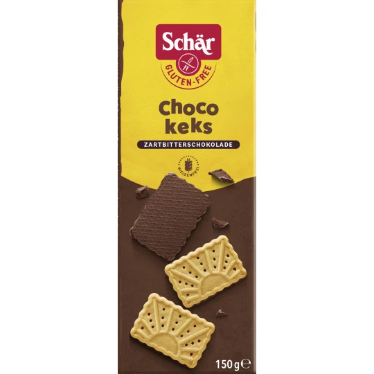 Choco Keks Zartbitterschokoalde 150G 3 Choco Keks Zartbitterschokoalde 150G